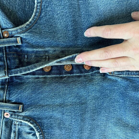 AGOLDE 90's High Rise Loose Fit Jean Dazed Wash - Picture 5 of 9